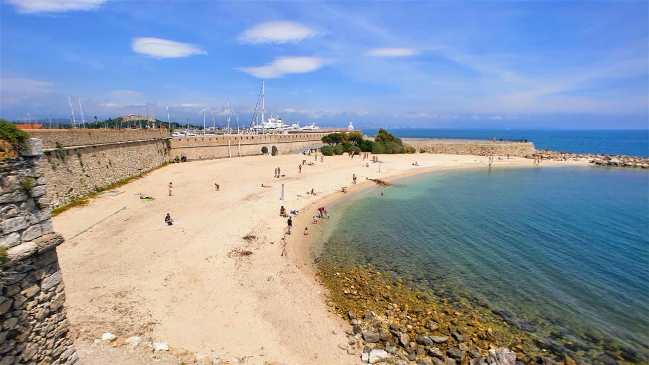 Appart'Hotel Luxe Vieil Antibes 75 M2 Avec Parking Plages A Pieds Esterno foto