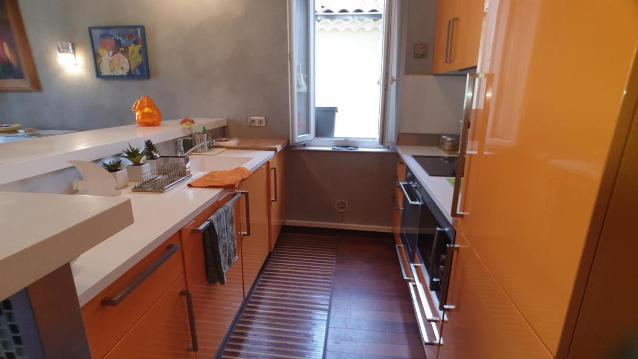 Appart'Hotel Luxe Vieil Antibes 75 M2 Avec Parking Plages A Pieds Esterno foto