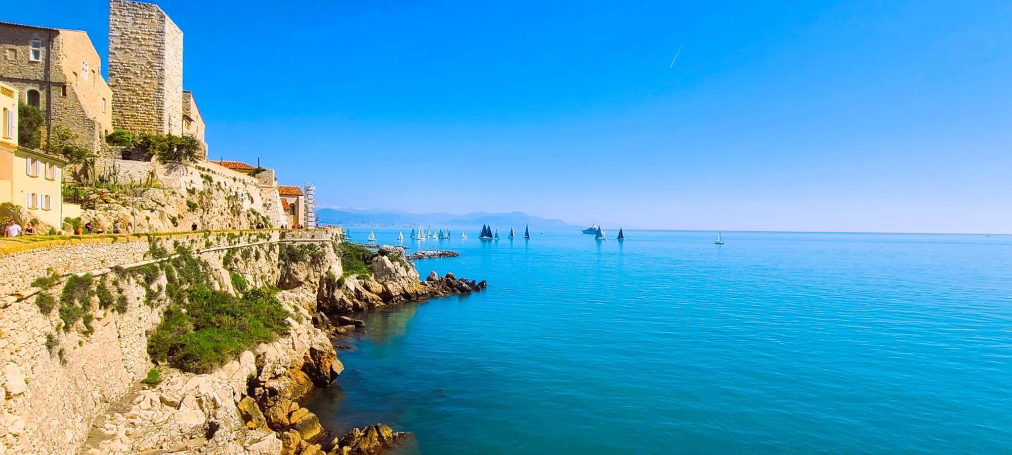 Appart'Hotel Luxe Vieil Antibes 75 M2 Avec Parking Plages A Pieds Esterno foto